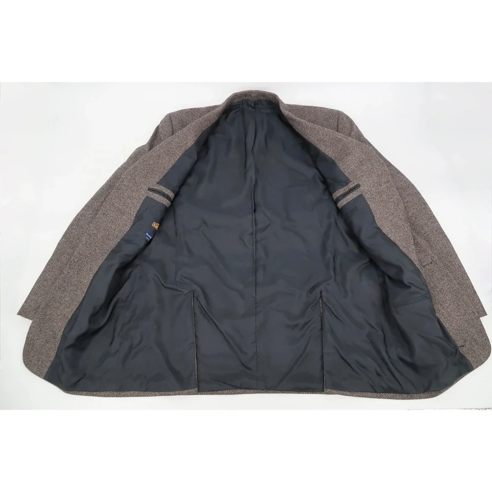 Kirsch x Ermenegildo Zegna Wool Cashmere 3‎ Button Blazer Jacket Size 56 (46 US)
